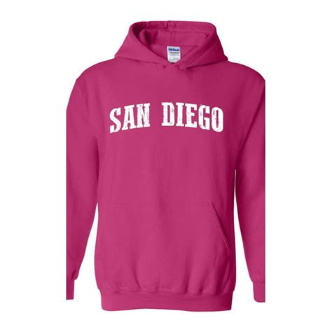 Iwpf Unisex San Diego California Hoodie Sweatshirt