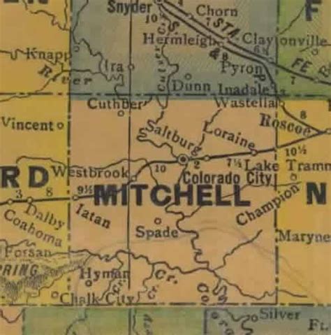 Mitchell County Texas