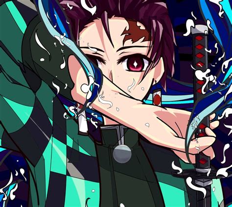 Kimetsu no Yaiba anime anime boys Kamado Tanjirō HD Wallpaper