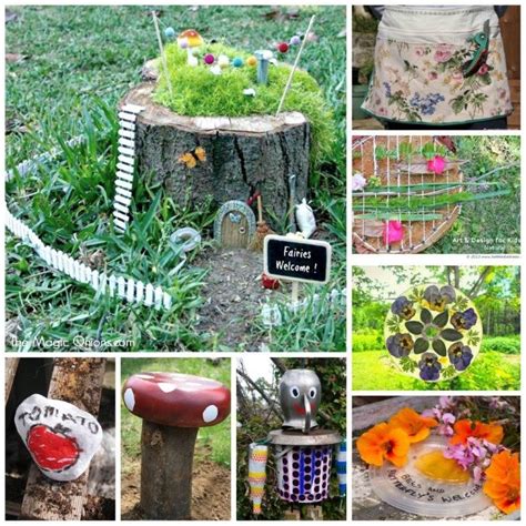 Garden Crafts Challenge Diy Garden Crafts And Ideas Red Ted Art