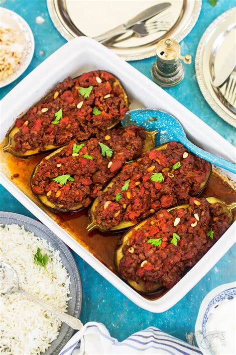 Roast lamb is a very popular dish in the middle east, and as you can imagine there are countless ways to make it. Eggplants stuffed with lamb | Lamb recipes, Middle east food, Middle eastern recipes