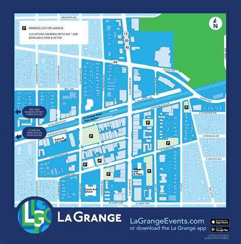 Parking Lot Map La Grange Il Official Website
