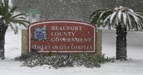 Beaufort District Collection Connections Snowfalls In Beaufort