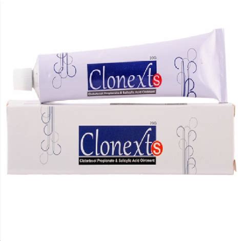 Clonext S Ointment Gm Clobetasol Salicylic Acid At Rs Piece Salicylic Acid