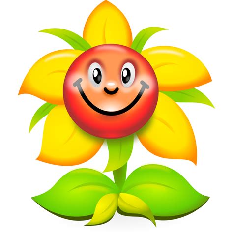 Flower Clipart Smiley Face Clip Art Library