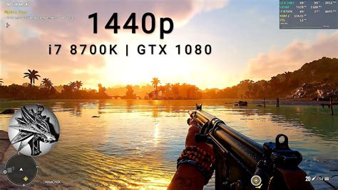 Far Cry 6 1440p I7 8700K GTX 1080 Max Settings PERFORMANCE