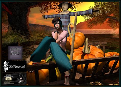Caryn Ashdene S Second Life Experience Beautiful Pumpkin Patch Featuring Snowpaws From