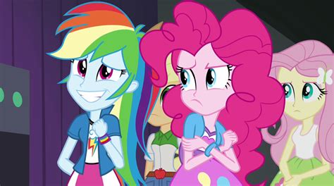 1678306 Applejack Equestria Girls Fluttershy Pinkie Pie Rainbow