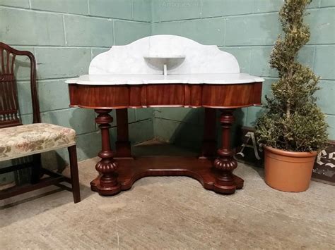 Antique Victorian Mahogany Marble Washstand Antiques Atlas