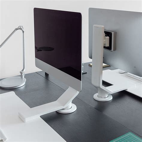A homemade desk with a display embedded under the tabletop allows the user to not only efficiently. Under Desk Computer Stand | QuickStand Under Desk | Humanscale