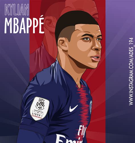 Mbappe Drawing Dylan Lebeaupin Mbappe Football Player Kylian Mbappé