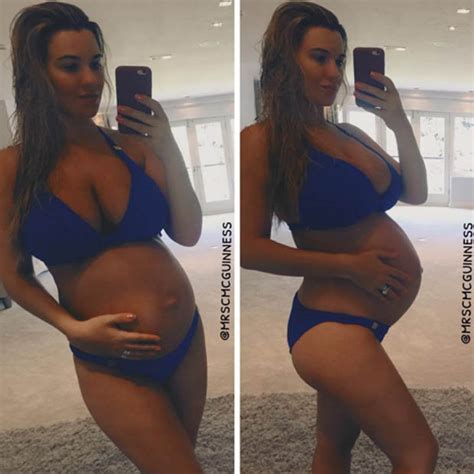 Paddy Mcguinness Pregnant Wife Flashes Flesh In Tiny Bikini Daily Star