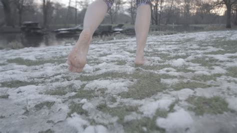 barefoot snow videos and hd footage getty images