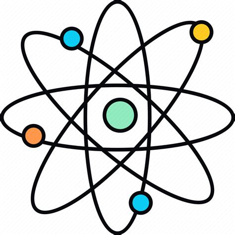 Atom Physics Proton Science Icon Download On Iconfinder