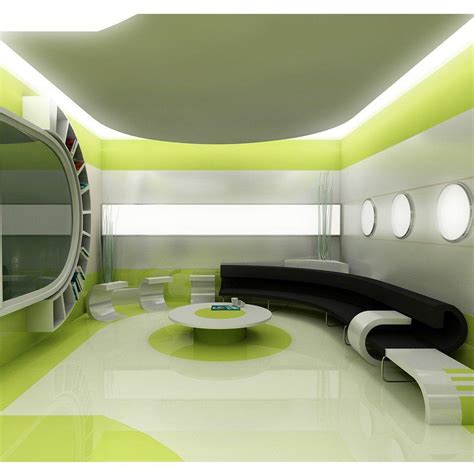Braxton And Yancey Futuristic Interior Design The