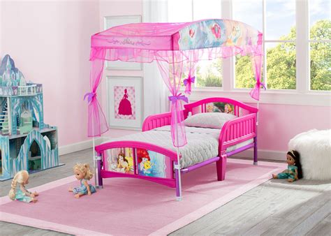 Swimways disney princess sun canopy float. Delta Children Disney Princess Plastic Toddler Canopy Bed ...