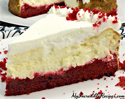 This red velvet marbled cheesecake is the perfect holiday dessert. Knock You Naked Red Velvet Cheesecake!