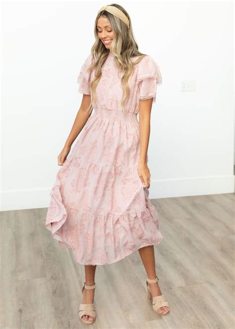 Joni Floral Mauve Dress Exclusive In 2023 Modest Dresses Most