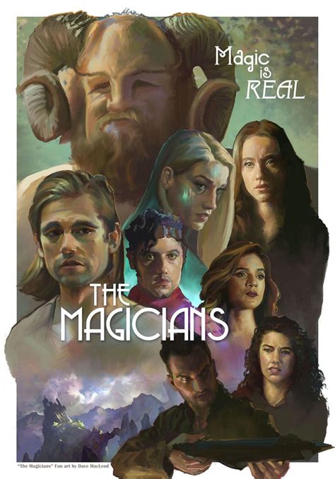 Artstation The Magicians Fan Art Poster Design David Macleod The