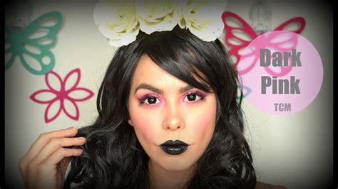 Dark Pink Makeup Tutorialmon♥ Youtube