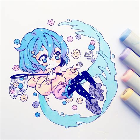 🌠 Ibuchuan 🌠 On Twitter In 2020 Cute Art Cute Drawings Kawaii Art