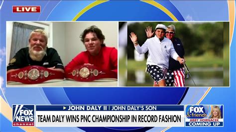 John Daly And His Son On Defeating Tiger And Charlie Woods At PNC
