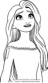 Dibujos de Frozen 2 para colorear