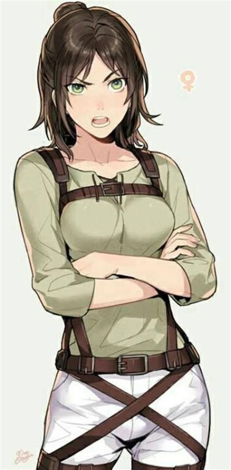 Female Eren Attack On Titan Shingeki No Kyojin Personaggi