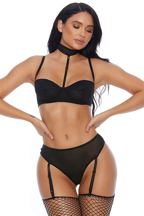 Right Now Choker Lingerie Set By Forplay