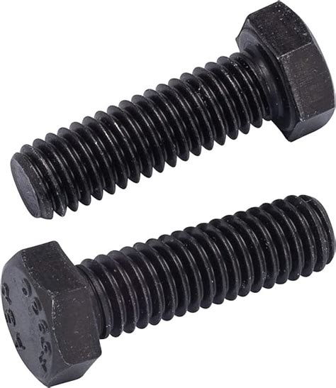 38 16 X 34 Hex Cap Screw Tap Bolt Black Oxide 304 Stainless Steel 18