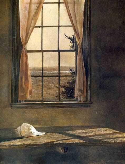Her Room By Andrew Wyeth Detail