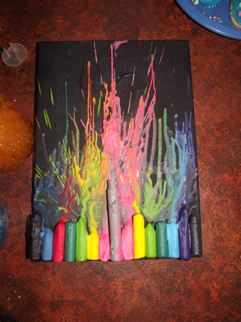 Review Of Melting Crayon Art Activity Ideas Primitiveinspire