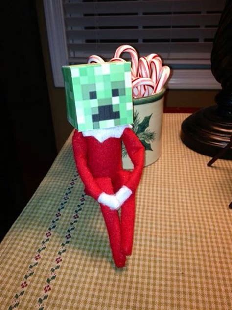 Minecraft Elf Elf On The Shelf Elf Christmas Elf