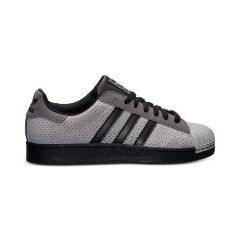 Adidas Mens Superstar 2 Casual Sneakers From Finish Line In Gray For