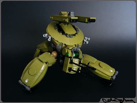 Wallpaper Cyberpunk Robot Yellow Mech Toy Machine Tachikoma