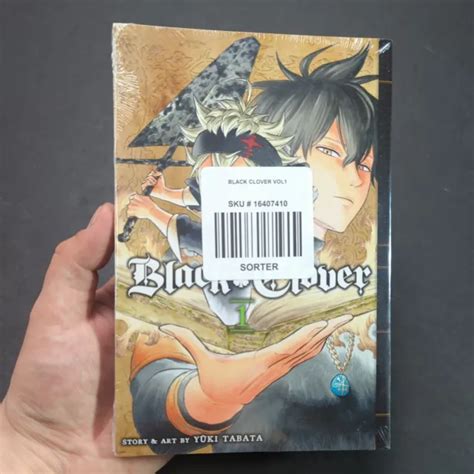 Black Clover Vol 1 Manga English Yuki Tabata Viz Media Brand New Sealed