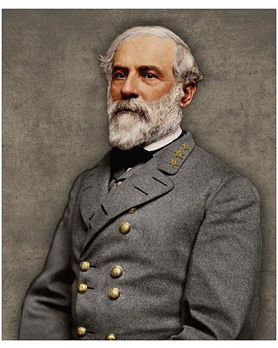 Robert E Lee Colorized 8x10 Photo Print