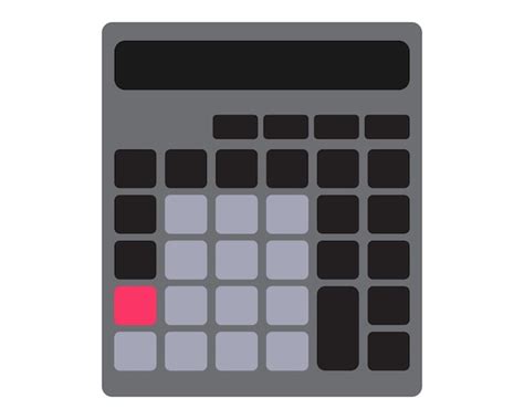 Premium Vector Calculator Flat Icon