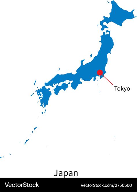 Tokyo Japan Map Color 2018