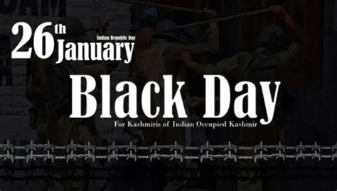 Kashmiris Observe Indias Republic Day As Black Day