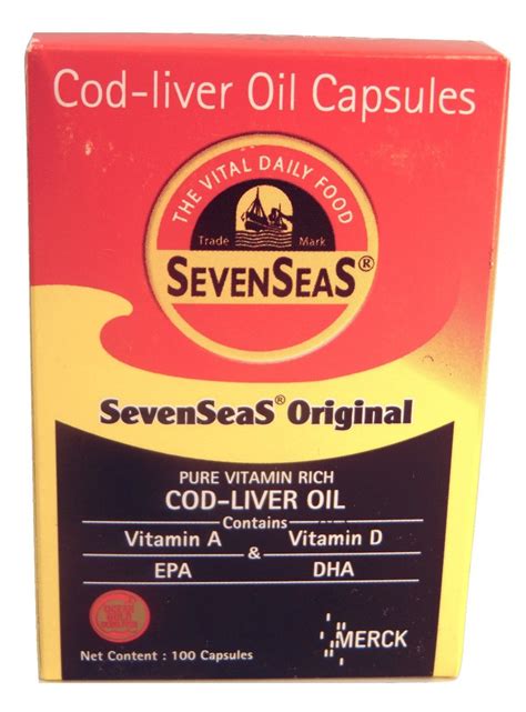 Cod liver oil has been used for hundreds of years for a number of ailments and preventative measures. Seven Seas Cod Liver Oil 100 Capsules $21.99 | Shopeptic
