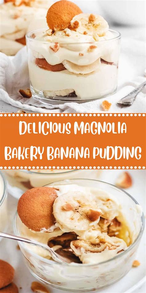 DELICIOUS MAGNOLIA BAKERY BANANA PUDDING - 5 LOVE THIS FOOD