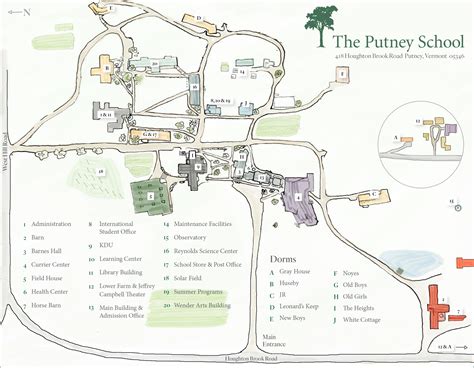 Vt Campus Map