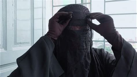 Niqab Tutorial With Eye Veil Full Eye Coverage Youtube