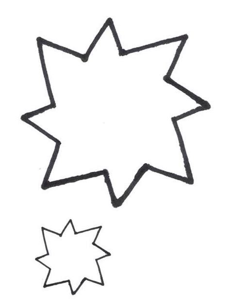 Printable Star Shape Patterns Free Image Download