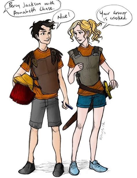 Percy And Annabeth Teamed Up By Quinn Battle Of Labyrinth Percy