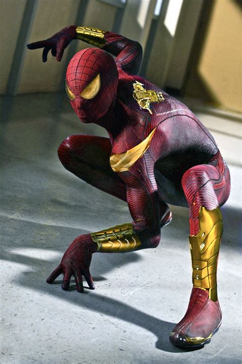 The Amazing Spider Man Iron Spider Man Costume