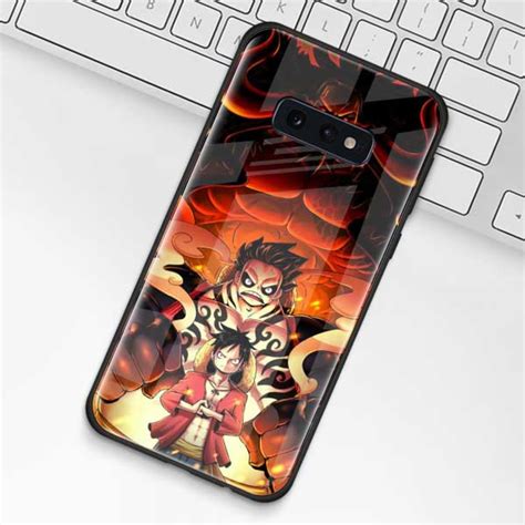 One Piece Luffy Anime Tempered Glass Case For Samsung Galaxy Note 9 S10