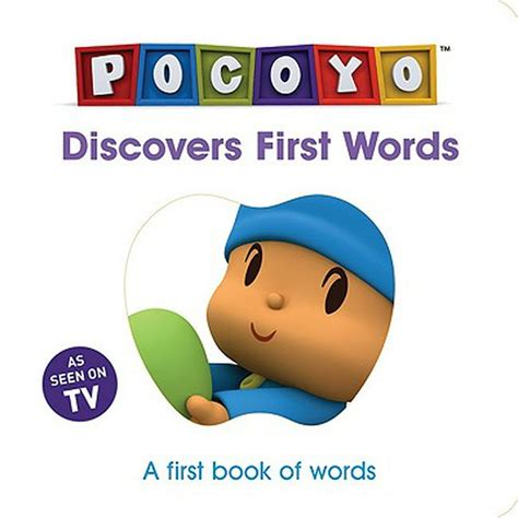 Pocoyo Pocoyo Discovers First Words A First Book Of Words Board