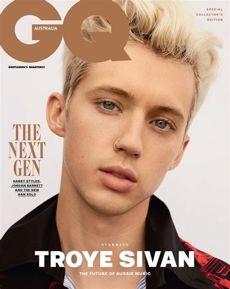 Troye Sivan Is The Cover Boy Of Gq Australia May 2018 Issue